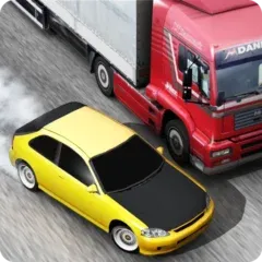 تنزيل لعبة ترافيك ريسر Traffic Racer مهكرة 2024 للأندرويد